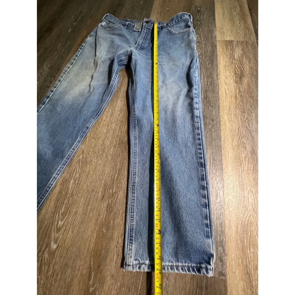 Carhartt Jeans Mens 40x30 Blue FRB160 DNM Flame Resistant Relaxed Fit Workwear‎